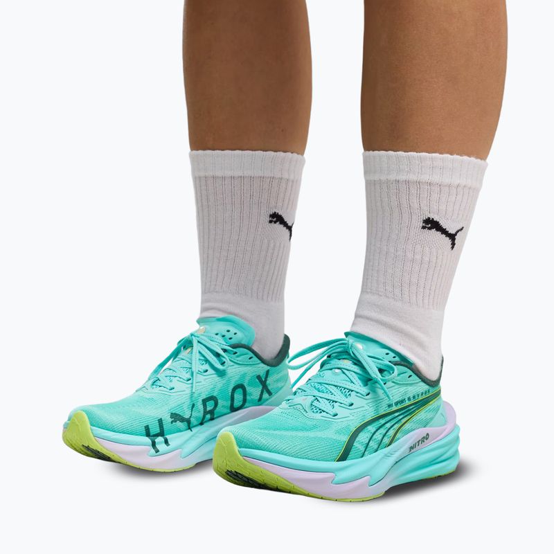 Buty treningowe damskie PUMA Deviate Nitro 4 X Hyrox intense mint/light lavender 7