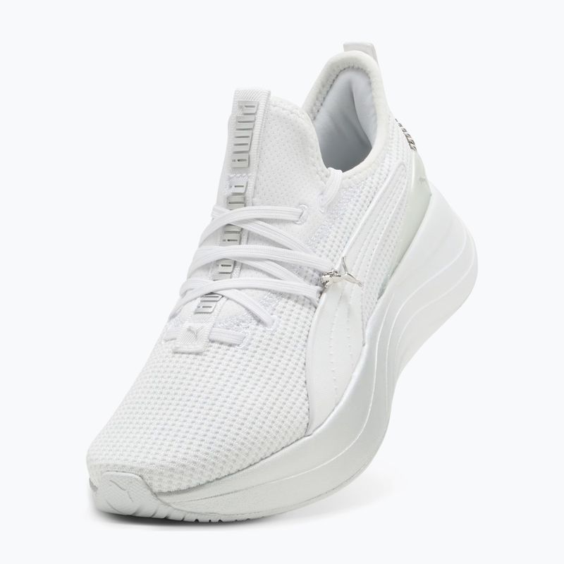 Buty damskie PUMA Softride Sabrina Polished Chrome puma white/silver mist/puma silver 4