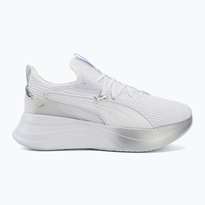 Buty damskie PUMA Softride Sabrina Polished Chrome puma white/silver mist/puma silver 2