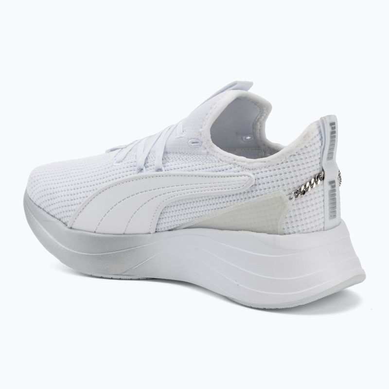 Buty damskie PUMA Softride Sabrina Polished Chrome puma white/silver mist/puma silver 3