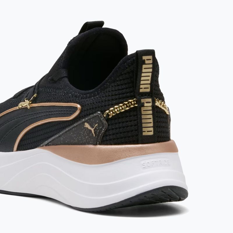 Buty damskie PUMA Softride Sabrina Polished Chrome puma black/puma white/puma gold 6