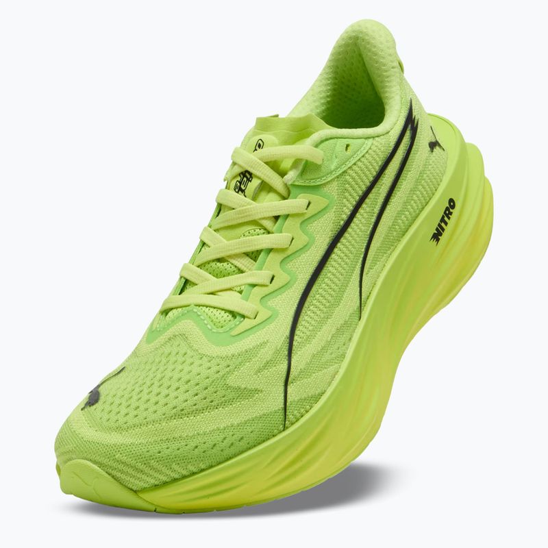 Buty do biegania damskie Puma Deviate Pure Nitro sunny lime 3