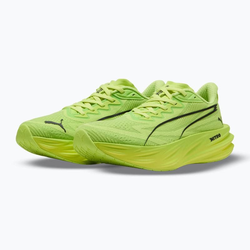 Buty do biegania damskie Puma Deviate Pure Nitro sunny lime 4