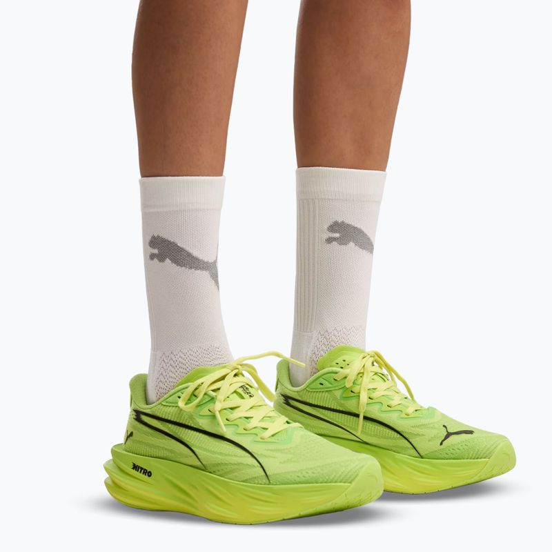 Buty do biegania damskie Puma Deviate Pure Nitro sunny lime 7