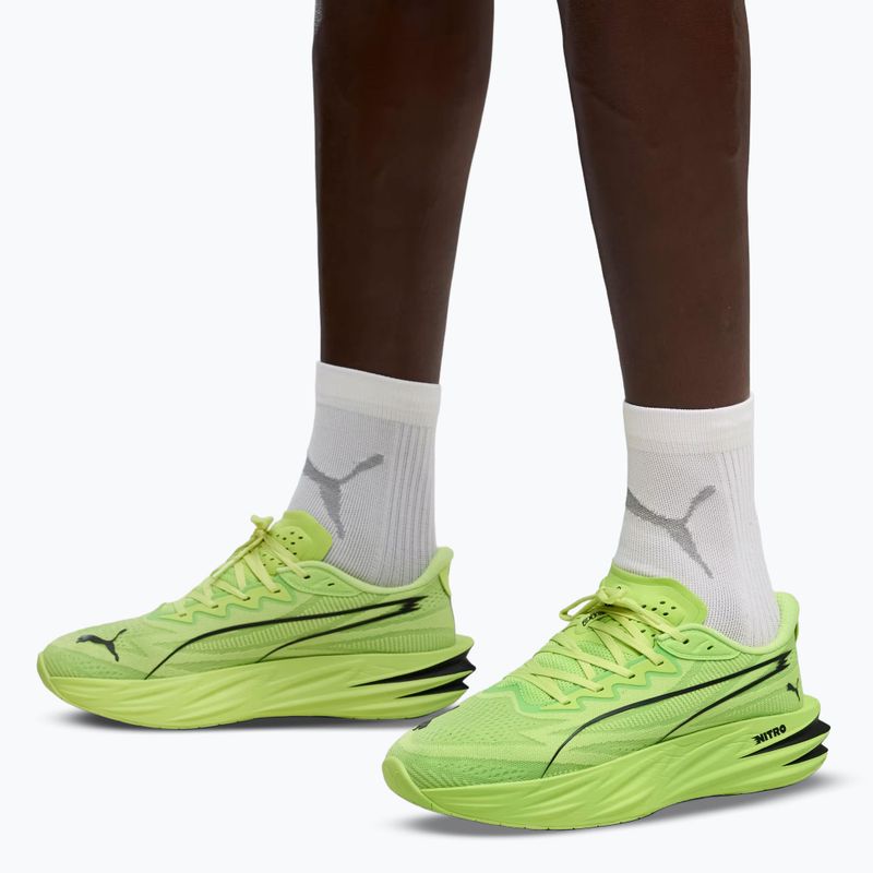 Buty do biegania męskie Puma Deviate Pure Nitro sunny lime/puma black 6