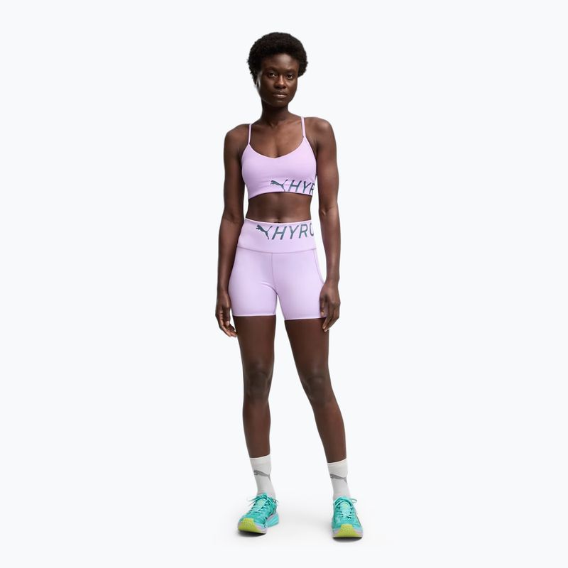 Biustonosz treningowy Puma Hyrox Strappy Pwrmode light violet 3