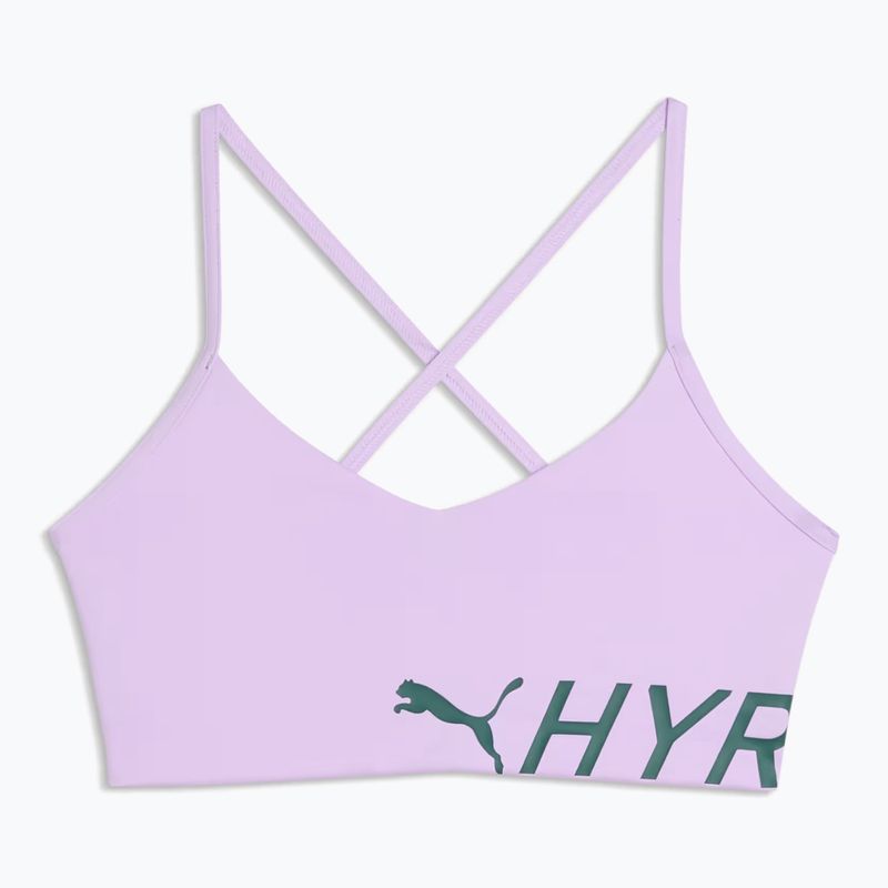 Biustonosz treningowy PUMA x HYROX Strappy Pwrmode light violet 4