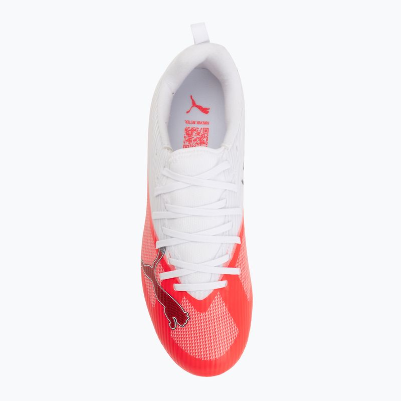 Buty piłkarskie dziecięce PUMA Ultra 7 Match FG/AG Jr ultra red/puma black/puma white 5