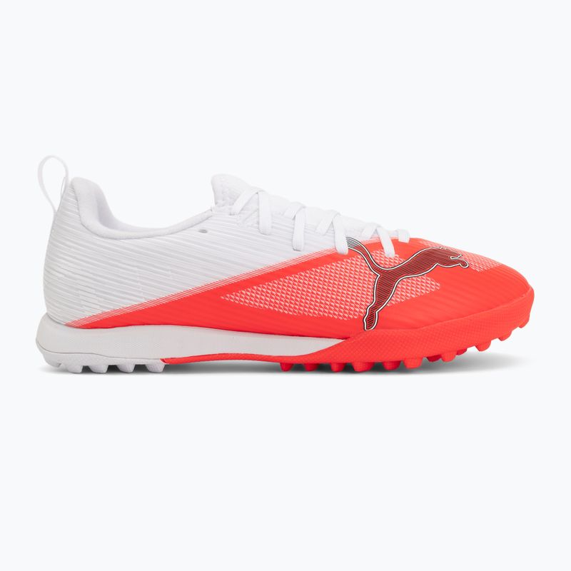 Buty piłkarskie dziecięce PUMA Ultra 7 Match TT Jr ultra red/puma black/puma white 2