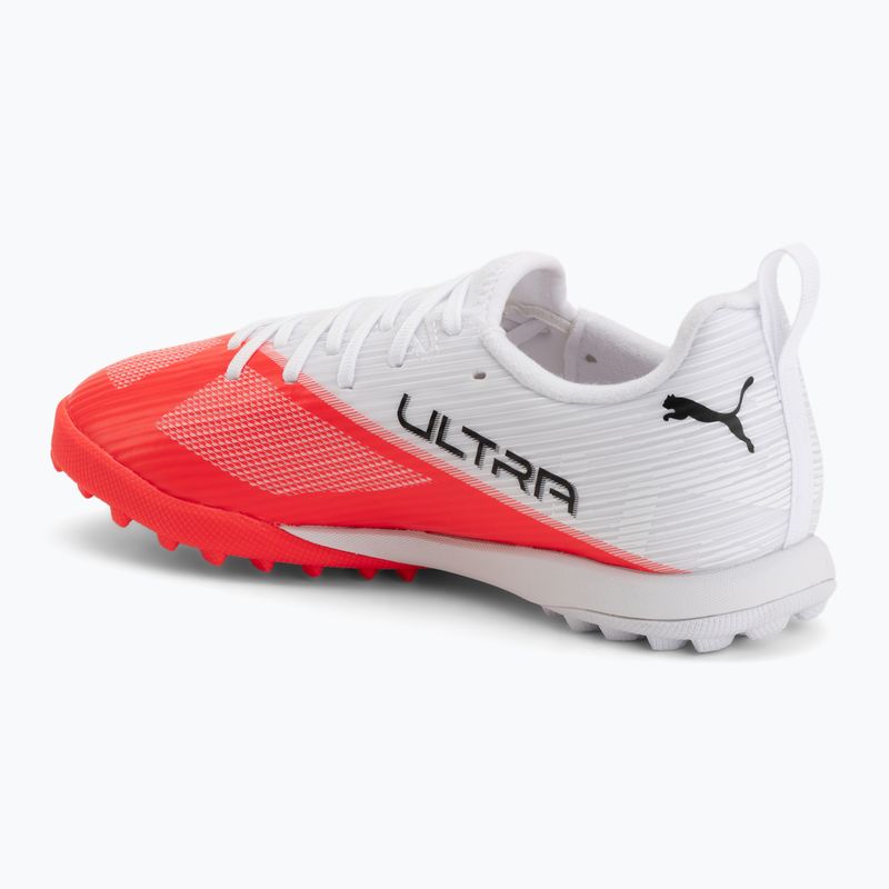 Buty piłkarskie dziecięce PUMA Ultra 7 Match TT Jr ultra red/puma black/puma white 3