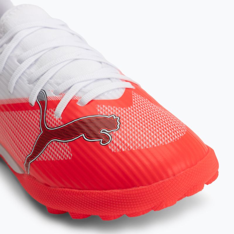 Buty piłkarskie dziecięce PUMA Ultra 7 Match TT Jr ultra red/puma black/puma white 7