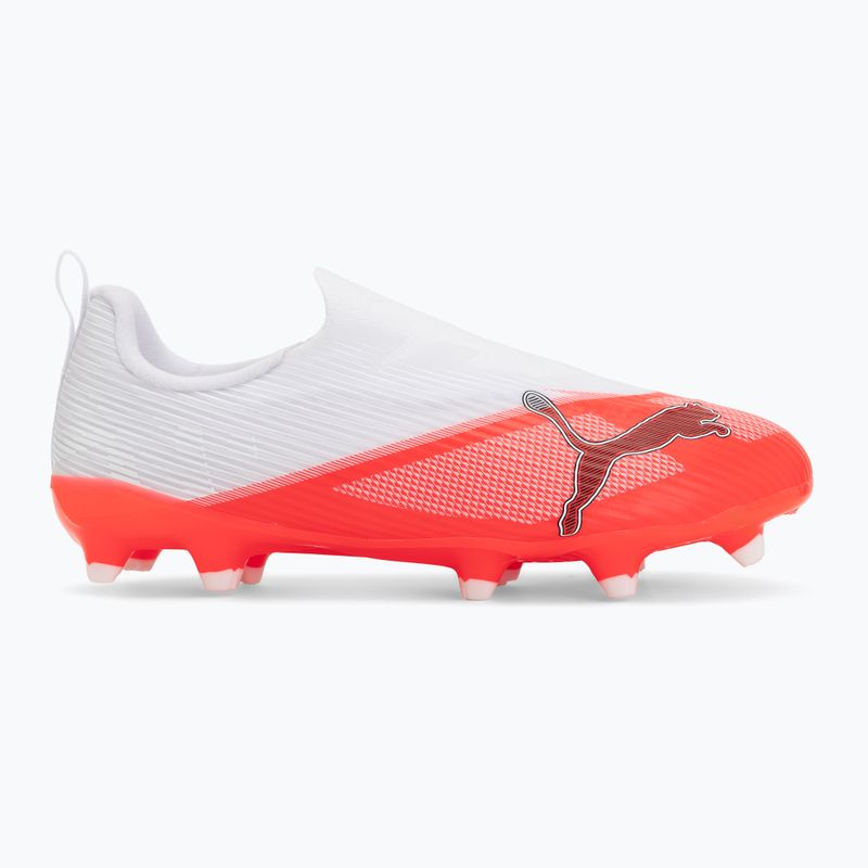 Buty piłkarskie dziecięce PUMA Ultra 7 Match LL FG/AG Jr ultra red/puma black/puma white 2