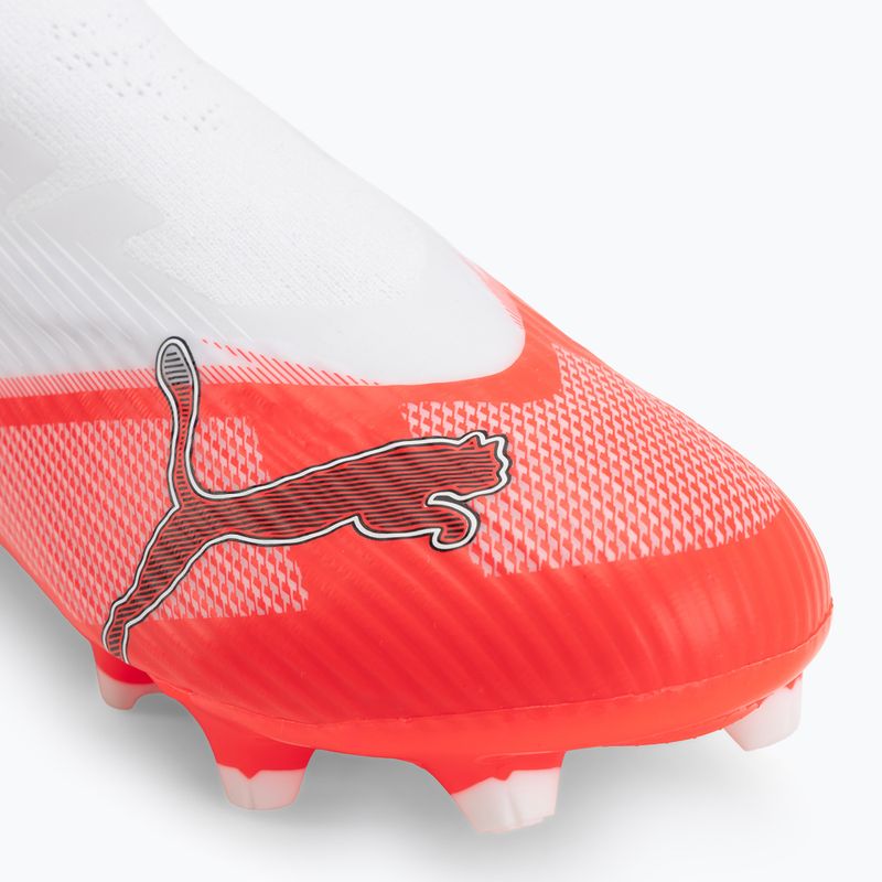 Buty piłkarskie dziecięce PUMA Ultra 7 Match LL FG/AG Jr ultra red/puma black/puma white 7