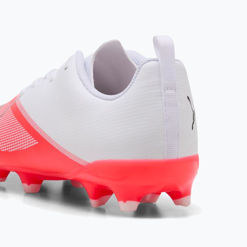 Buty piłkarskie dziecięce Puma Ultra 7 Play FG/AG Jr Ultra Red/Puma Black/Puma White 6