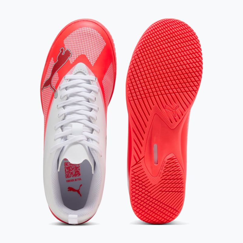 Buty piłkarskie dziecięce Puma Ultra 7 Play IT Jr Ultra Red/Puma Black/Puma White 5