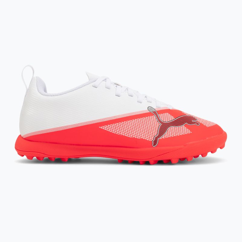 Buty piłkarskie dziecięce PUMA Ultra 7 Play TT Jr ultra red/puma black/puma white 2