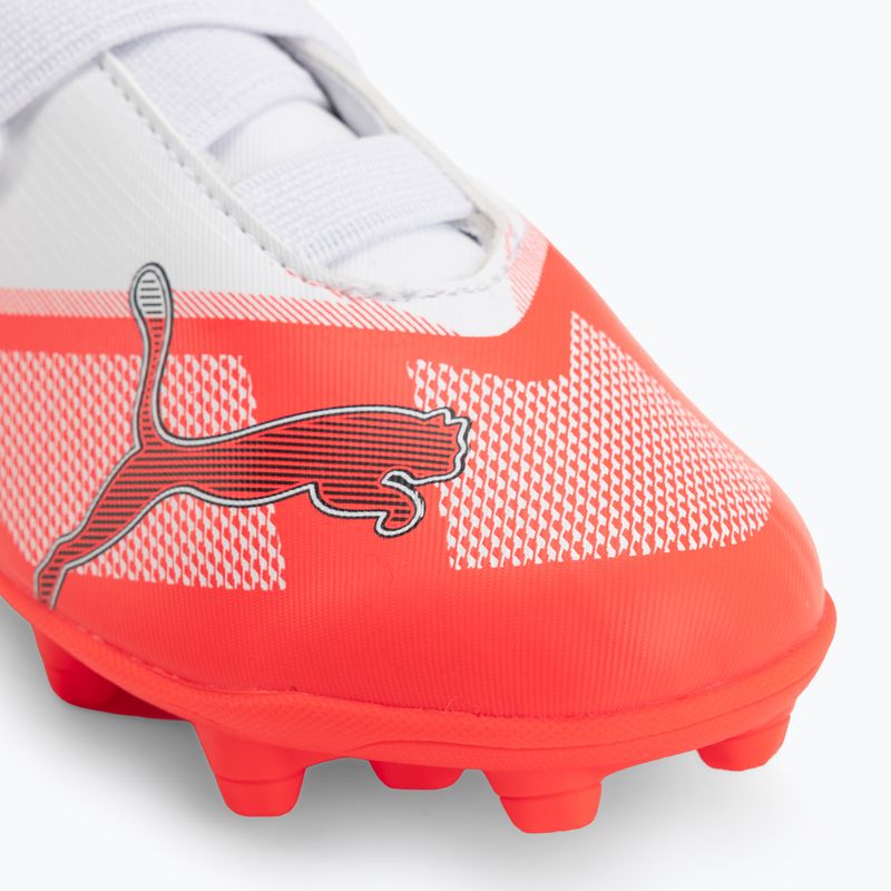 Buty piłkarskie dziecięce PUMA Ultra 7 Play V FG/AG RB Jr ultra red/puma black/puma white 7