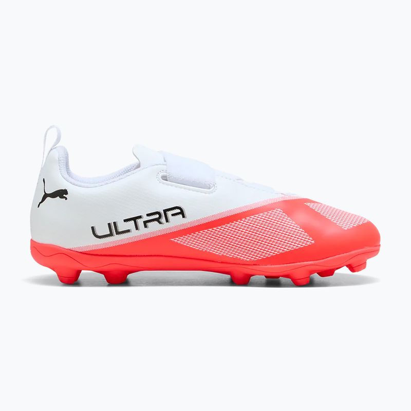 Buty piłkarskie dziecięce PUMA Ultra 7 Play V FG/AG RB Jr ultra red/puma black/puma white 2