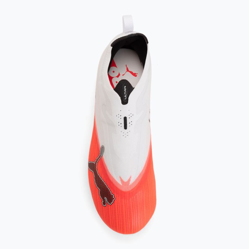 Buty piłkarskie dziecięce PUMA Ultra Nitro 7 Ultimate LL FG/AG Jr ultra red/puma black/puma white 5