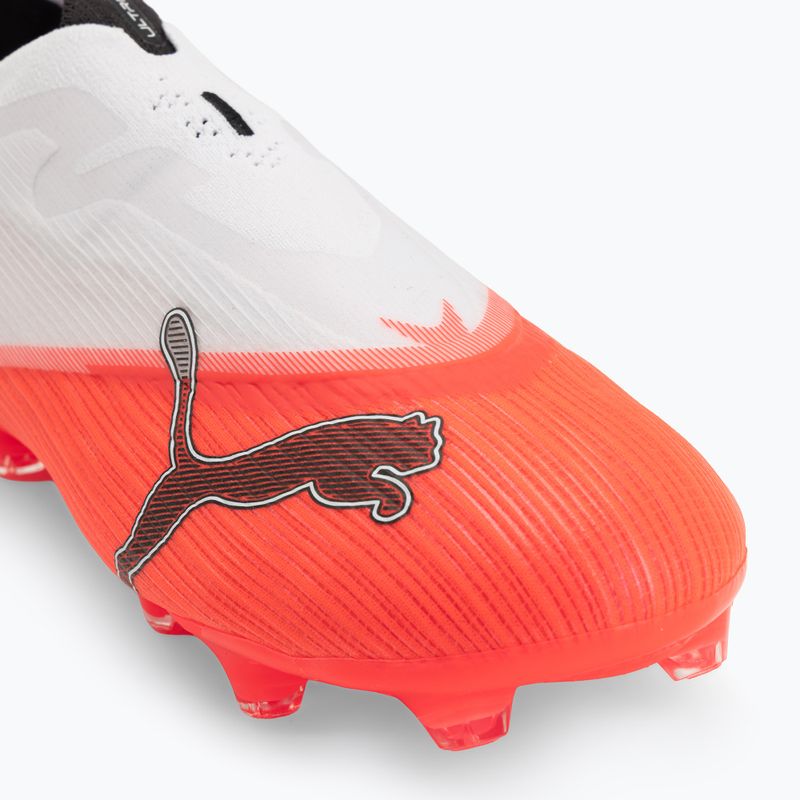 Buty piłkarskie dziecięce PUMA Ultra Nitro 7 Ultimate LL FG/AG Jr ultra red/puma black/puma white 7