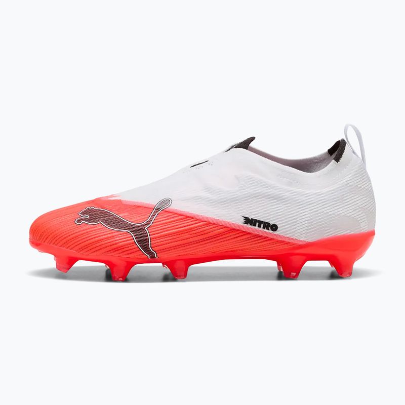 Buty piłkarskie dziecięce PUMA Ultra Nitro 7 Ultimate LL FG/AG Jr ultra red/puma black/puma white