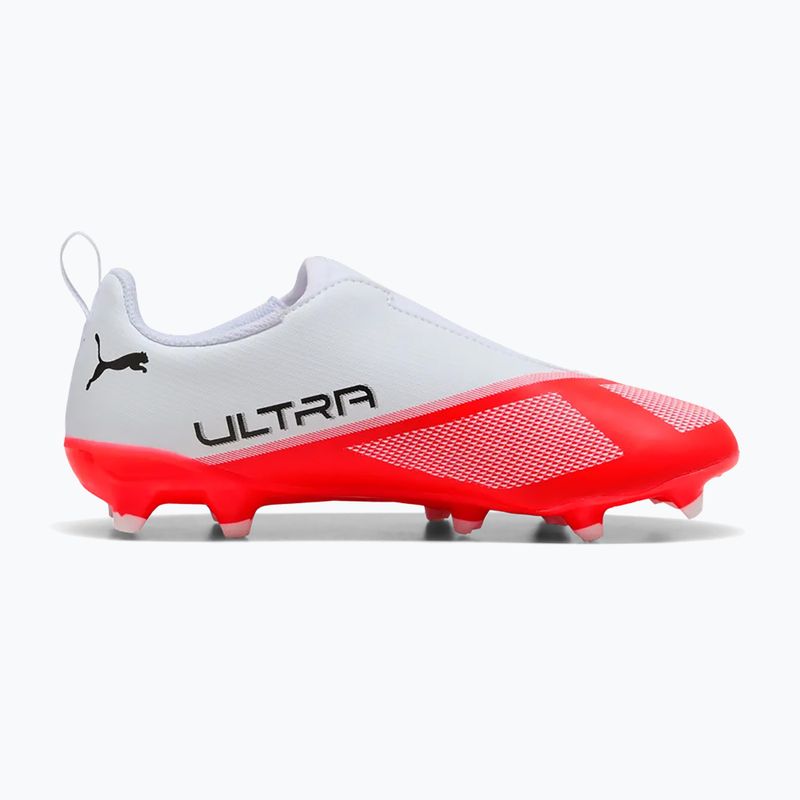 Buty piłkarskie dziecięce Puma Ultra 7 Play LL FG/AG Jr Ultra Red/Puma Black/Puma White 2