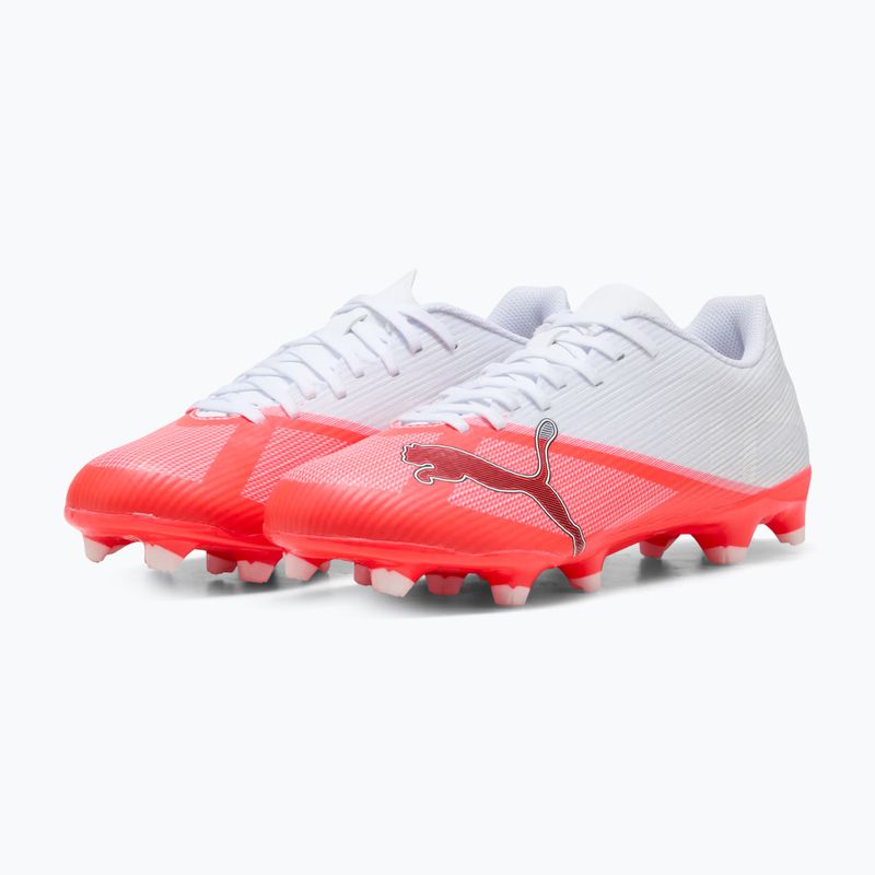 Buty piłkarskie PUMA Ultra 7 Play FG/AG ultra red/puma black/puma white 3