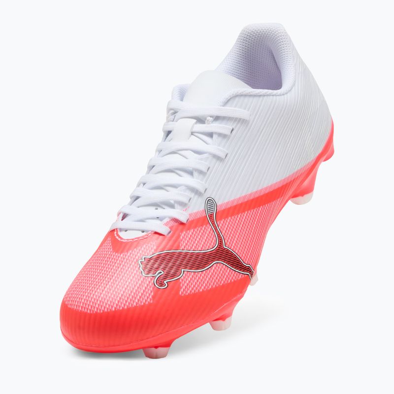 Buty piłkarskie PUMA Ultra 7 Play FG/AG ultra red/puma black/puma white 4