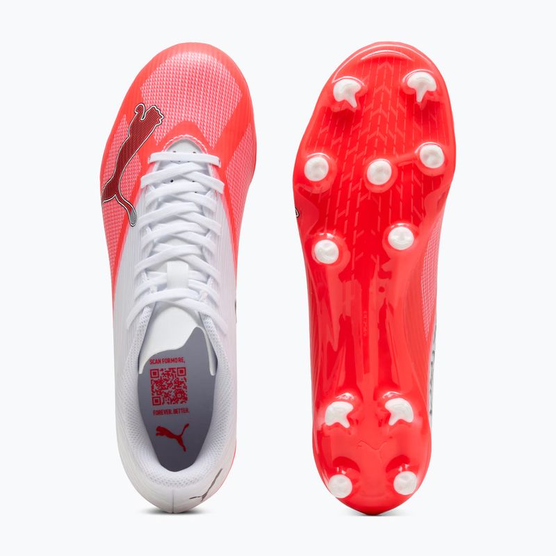 Buty piłkarskie PUMA Ultra 7 Play FG/AG ultra red/puma black/puma white 5