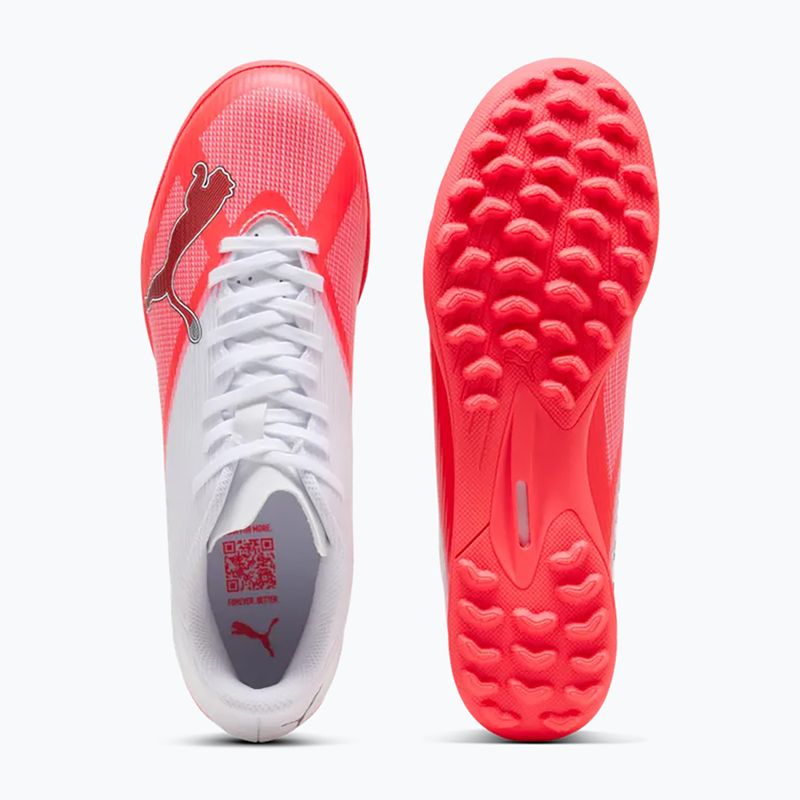 Buty piłkarskie PUMA Ultra 7 Play TT ultra red/puma black/puma white 3