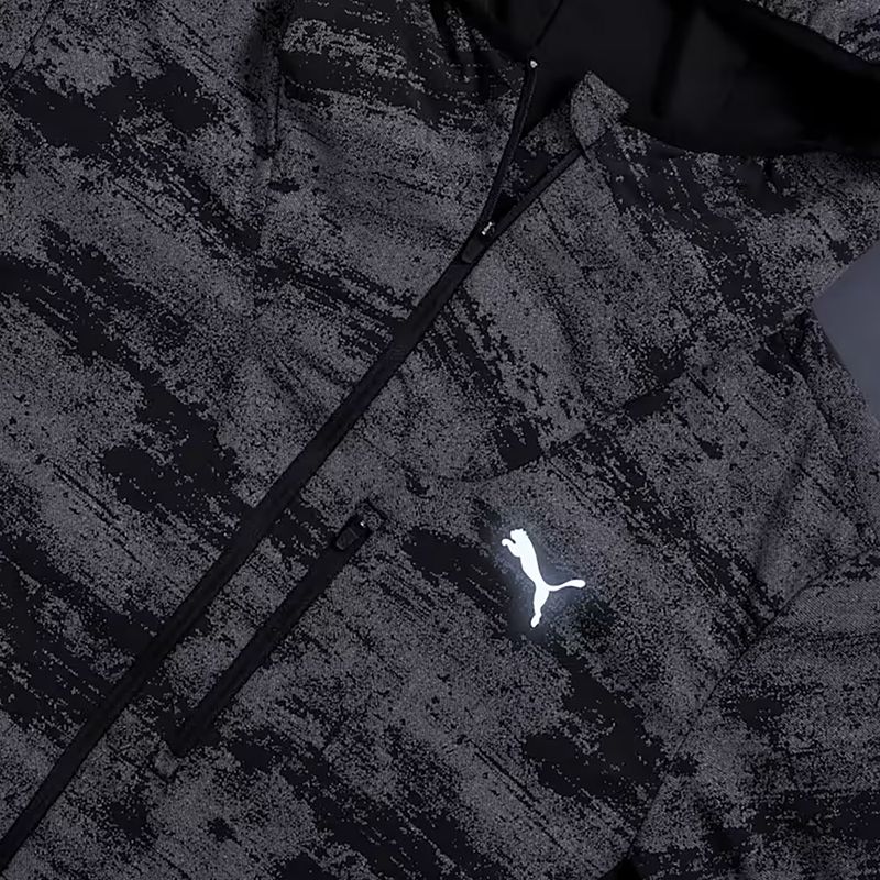 Kurtka do biegania męska PUMA Run Brightstride AOP Primaloft puma black 7