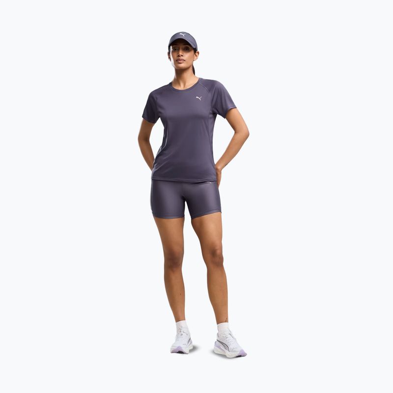 Koszulka do biegania damska PUMA Run Velocity Tee Poly inky depths 2