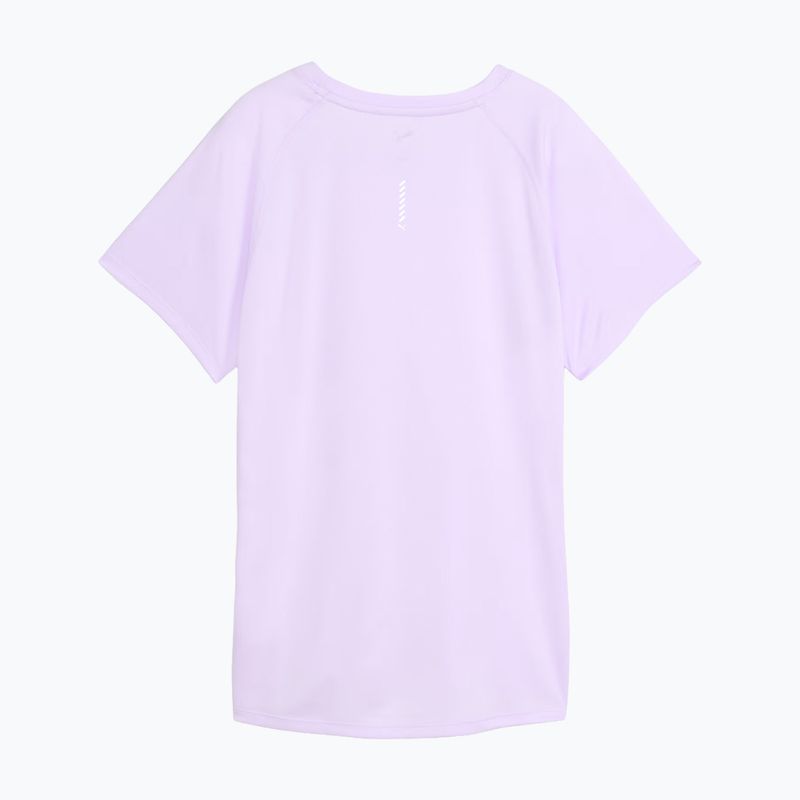 Koszulka do biegania damska PUMA Run Velocity Tee Poly light lavender/inky 5
