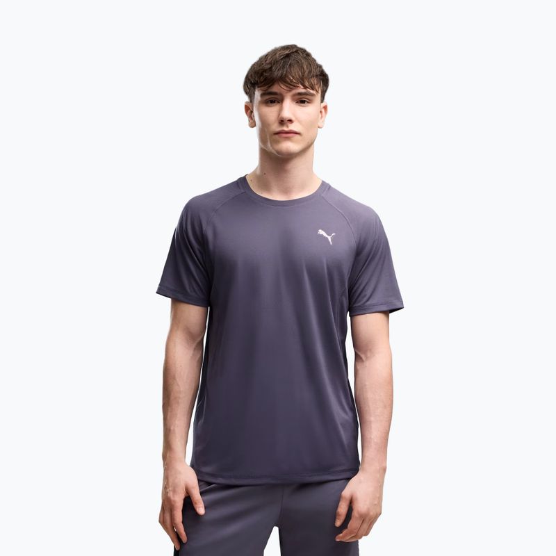 Koszulka do biegania męska PUMA Run Velocity Tee Poly inky depths