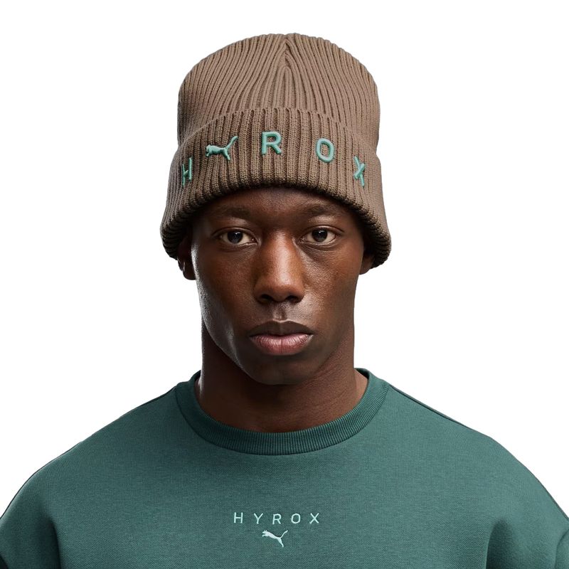 Czapka zimowa Puma Hyrox Mid Crown Beanie mouse gray 4