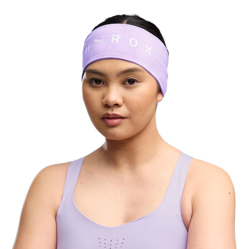 Opaska na głowę PUMA Hyrox Headband GR light lavender 2