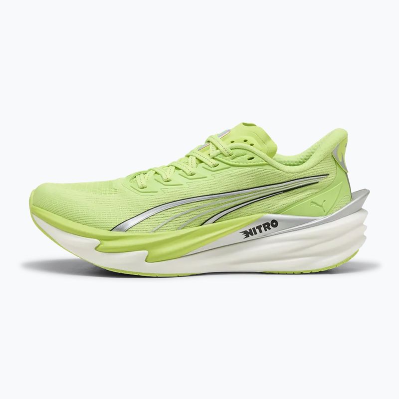 Buty do biegania damskie PUMA Deviate Nitro 4 sunny lime/puma silver