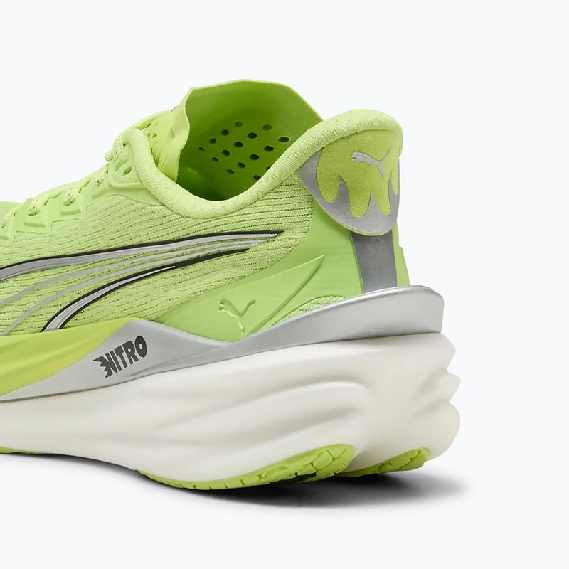 Buty do biegania damskie PUMA Deviate Nitro 4 sunny lime/puma silver 5