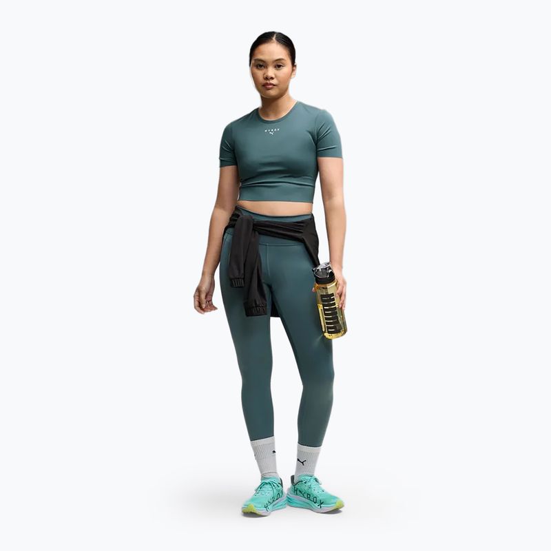 Koszulka treningowa damska PUMA Hyrox Pwrmode Crop herb garden 2