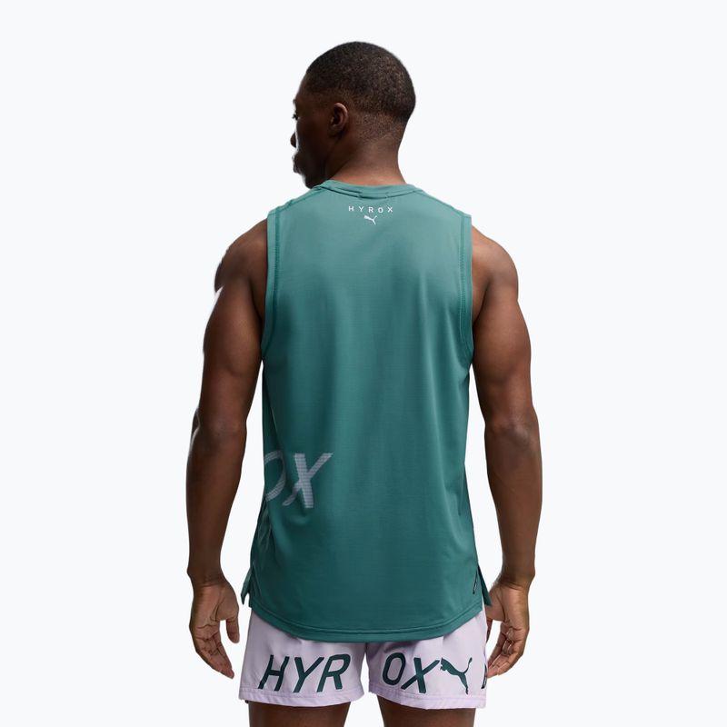 Koszulka treningowa męska PUMA Hyrx Pwrmode Training Tank herb garden 3
