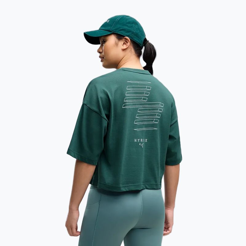 Koszulka treningowa damska PUMA Hyrox Cropped Lifestyle herb garden 3