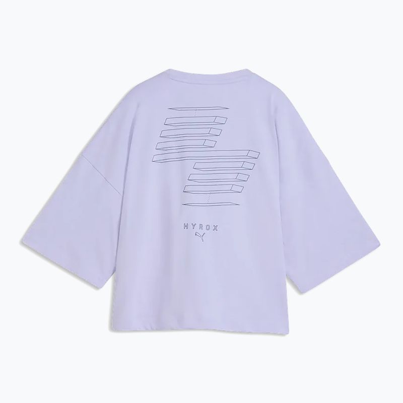 Koszulka treningowa damska PUMA Hyrox Cropped Lifestyle light violet 5