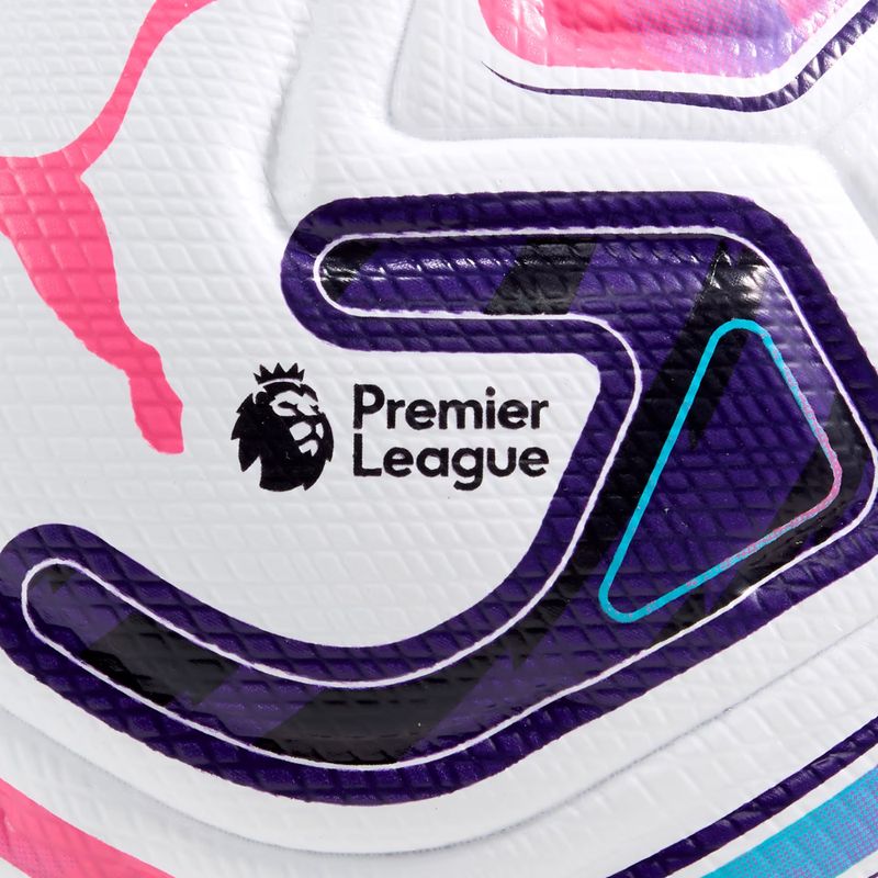 Piłka do piłki nożnej PUMA Stellar Nitro Ultimate PL Reactivity puma white/red/purple/blue/pink size 5 3