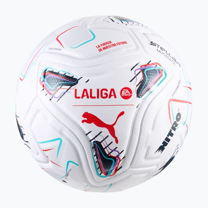 Piłka do piłki nożnej PUMA Stellar Nitro Ultimate LALIGA puma white size 5