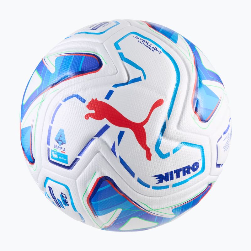 Piłka do piłki nożnej PUMA Stellar Nitro Ultimate Serie A puma white size 5 2