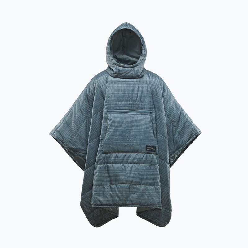 Peleryna turystyczna Therm-a-Rest Honcho blue woven print