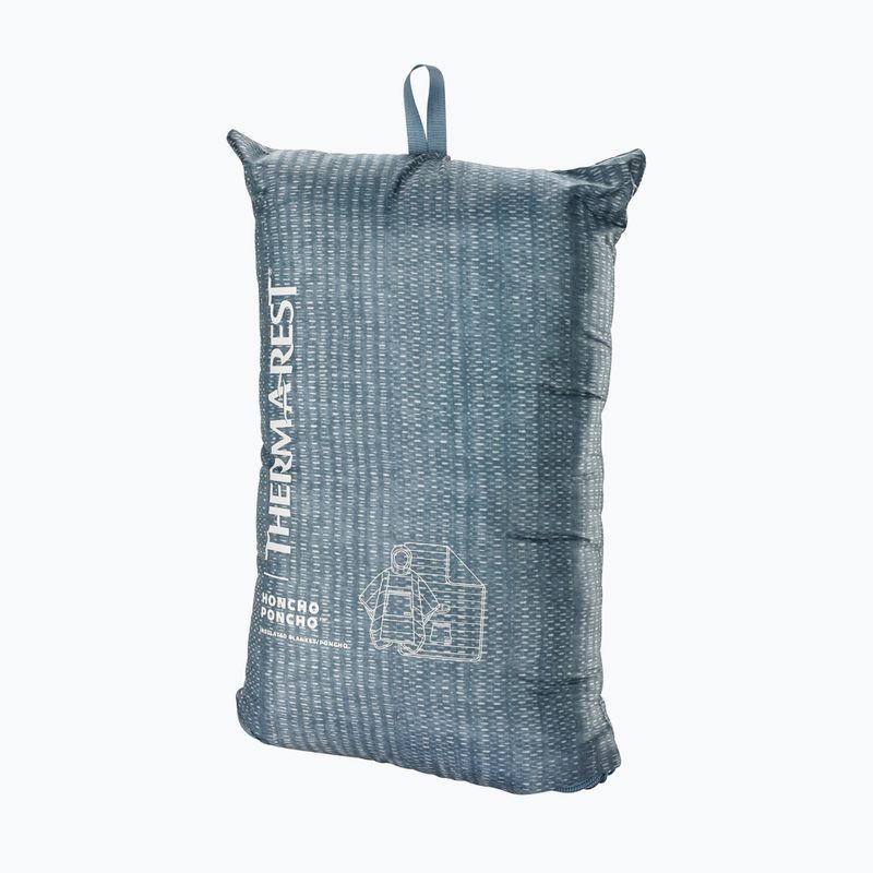 Peleryna turystyczna Therm-a-Rest Honcho blue woven print 6