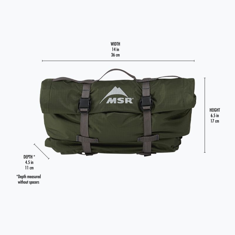 Namiot trekkingowy 1-osobowy MSR Hubba Hubba Bikepack 1 green 15