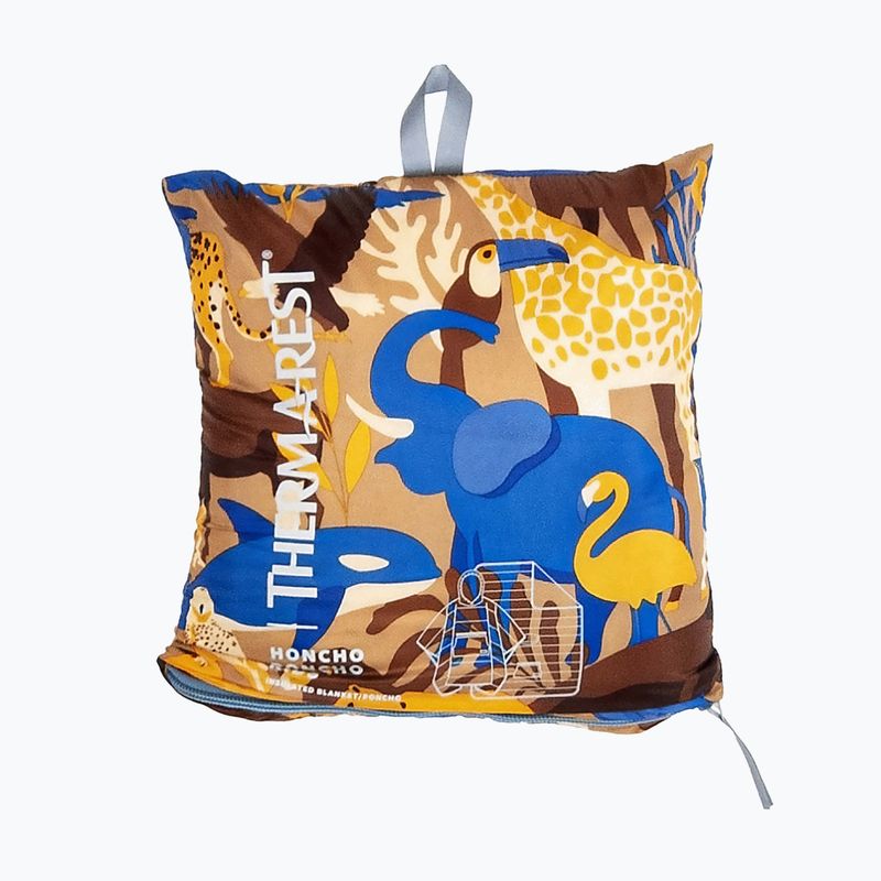 Peleryna turystyczna dziecięca Therm-a-Rest Honcho animal print 4