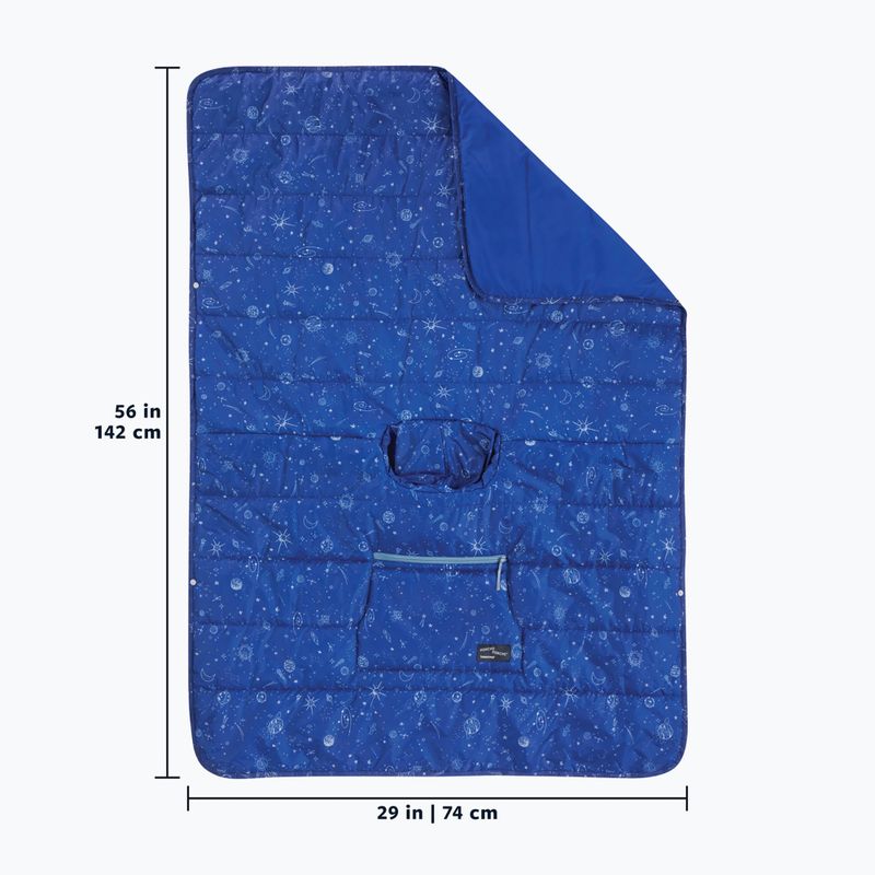 Peleryna turystyczna dziecięca Therm-a-Rest Honcho space print 5